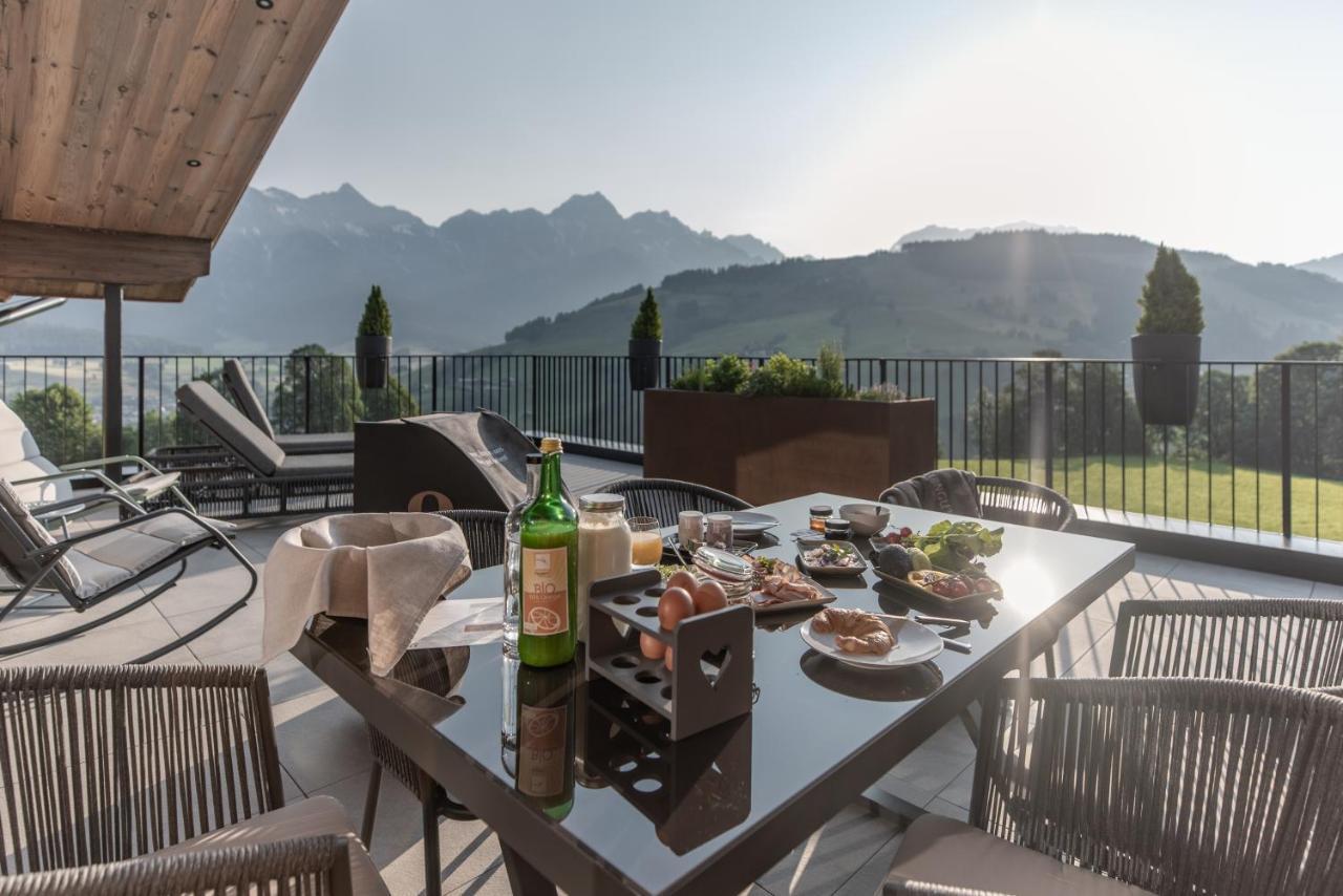 Biohof Ebengut Aparthotel Maria Alm am Steinernen Meer Exterior photo