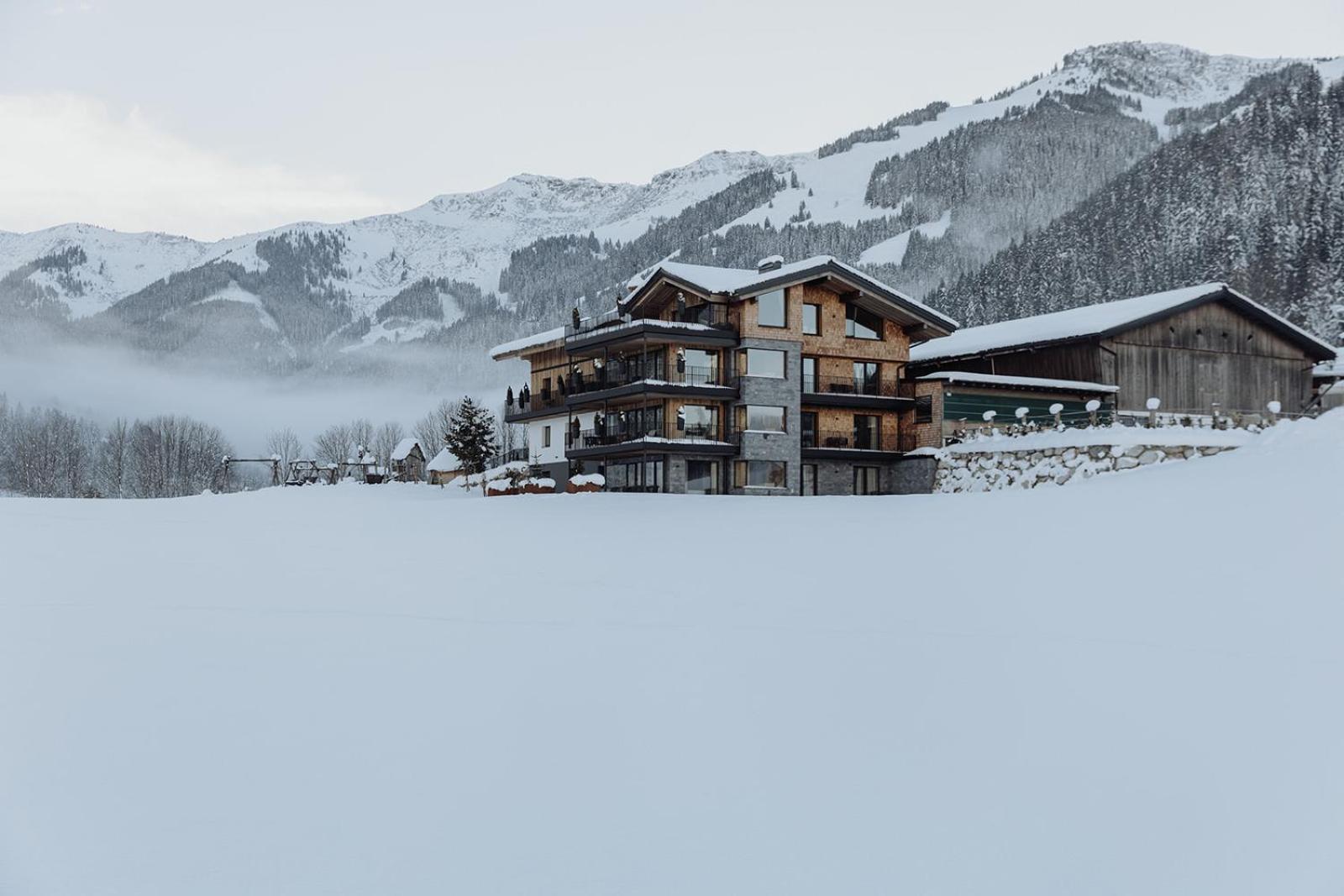 Biohof Ebengut Aparthotel Maria Alm am Steinernen Meer Exterior photo